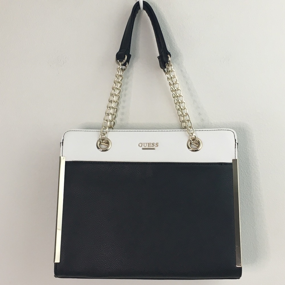Guess | Black & White Handbag